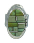 Turquoise Sterling Silver Ring Size 8-1/4 AX89385